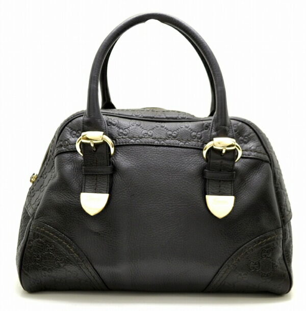 11461423 Gucci Guccissima Bag Black