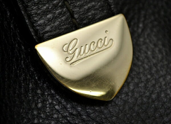 11461423 8 Gucci Guccissima Bag Black