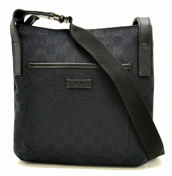 11470820 Gucci GG Shoulder Bag Black