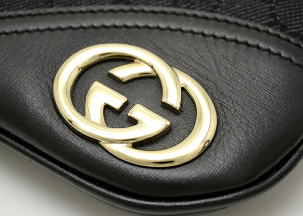 11470856 6 Gucci GG Canvas Shoulder Bag Shoulder Black