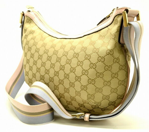 11480492 1 Gucci GG Shoulder Bag Beige Pink