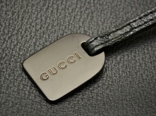 11480722 8 Gucci Leather Handbag Handle 2WAY Black