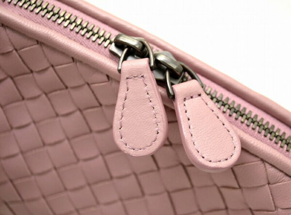 11480768 5 Bottega Veneta Calf Crossbody Bag Smoky Pink