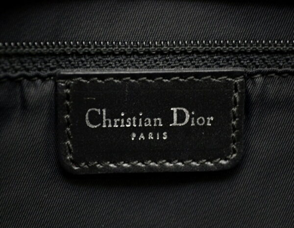 11490536 7 Christian Dior Trotter Shoulder Bag Black Gray