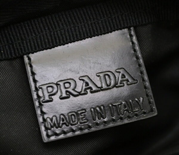 11490555 6 Prada Nylon Cosmetic Pouch Black