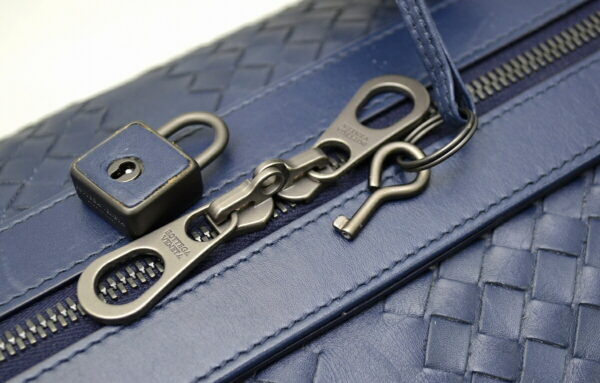 11490695 3 Bottega Veneta Intrecciato Bag Navy