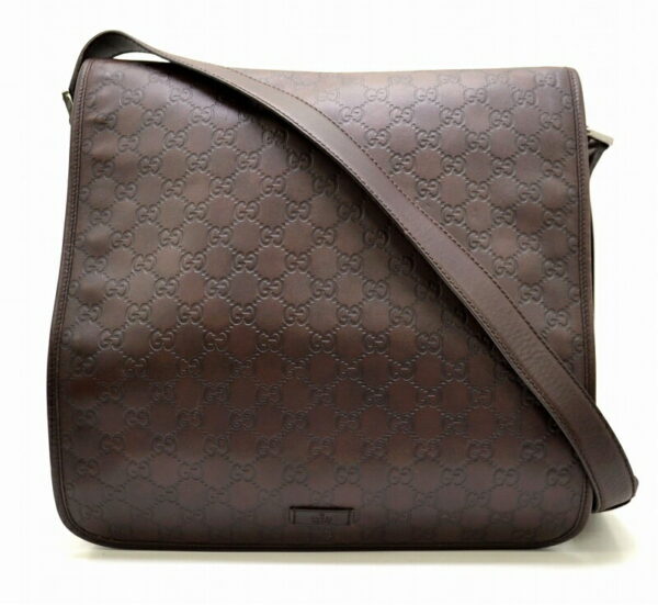 11490966 Gucci Guccissima Business Bag Briefcase Brown