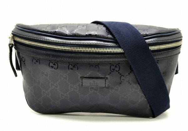 11491314 Gucci GG Canvas Accessory Pouch Black