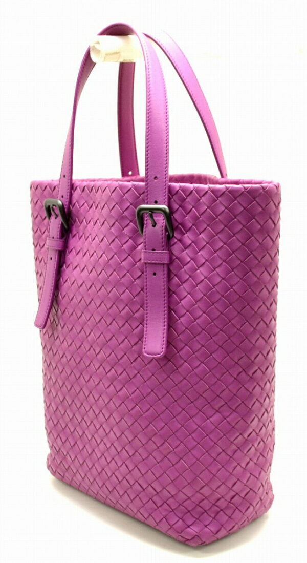 11500402 1 Bottega Veneta Intrecciato Tote Bag Pink