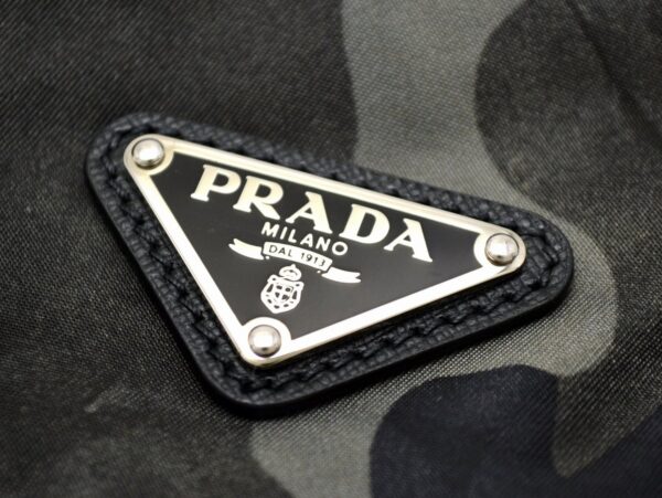 11501207 7 Prada Nylon Camouflage Shoulder Crossbody Bag Khaki Black