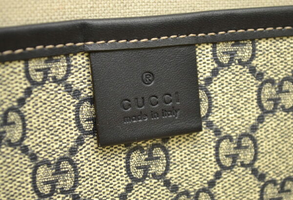 11510166 7 Gucci GG Plus Tote Bag Leather Navy