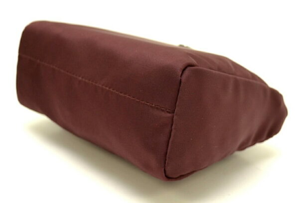 11510678 2 Prada Nylon Cosmetic Pouch Bordeaux