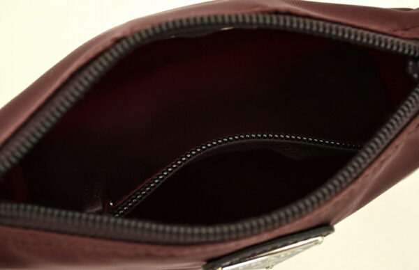 11510678 4 Prada Nylon Cosmetic Pouch Bordeaux