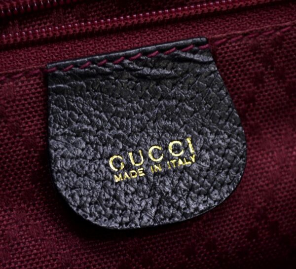 11511009 8 Gucci Bamboo Rucksack Backpack Black