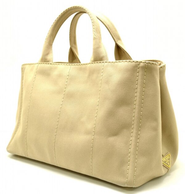 11520861 1 Prada Canapa Tote Handbag Beige