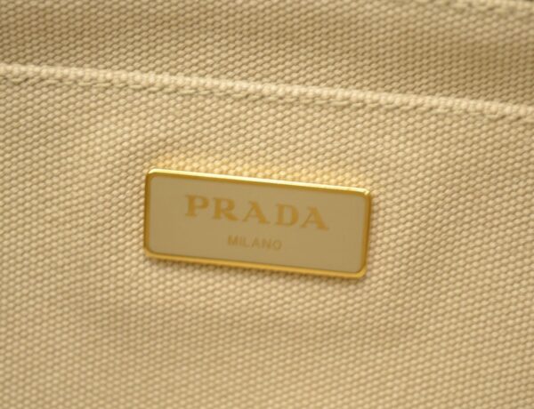 11520861 7 Prada Canapa Tote Handbag Beige