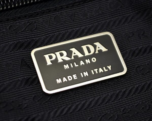 11521073 5 Prada Nylon Travel Bag Black