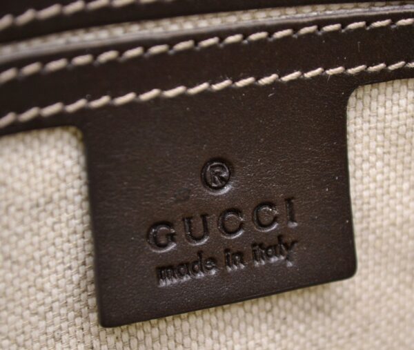 11530419 6 Gucci GG Supreme Shoulder Bag Beige Brown