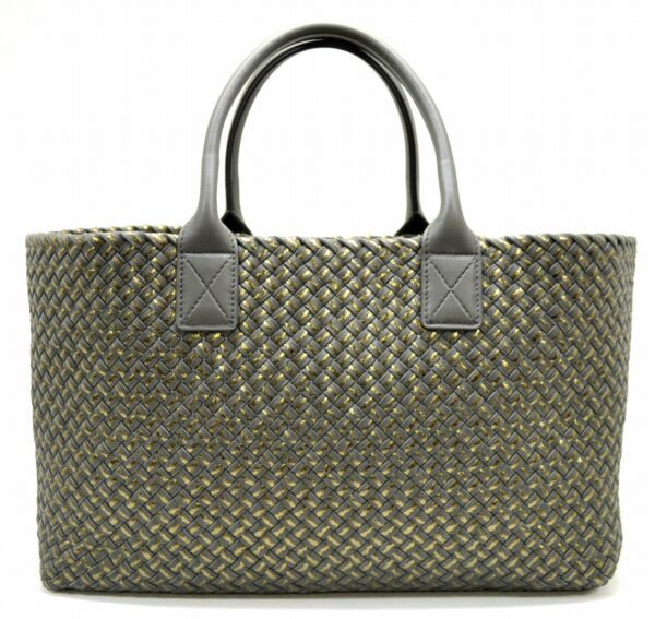 11530892 Bottega Veneta Intrecciato Tote Bag Gray