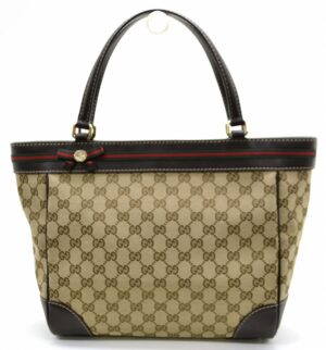 11531428 MCM Visetos Tote Bag Brown