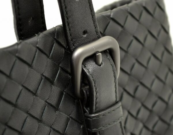 11540905 6 Bottega Veneta Intrecciato Tote Bag Black