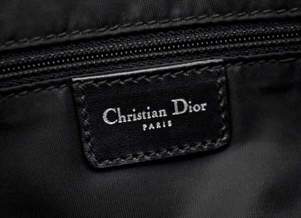 11540942 6 Christian Dior Trotter Messenger Bag Gray Black