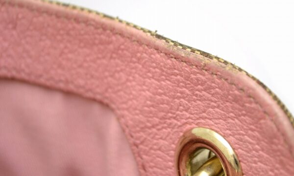 11540952 8 Gucci GG Shoulder Bag Leather Khaki Beige Pink