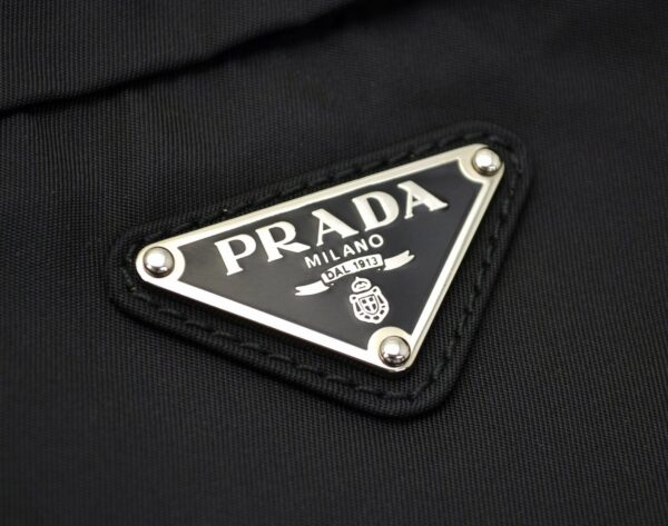 11541046 6 Prada Nylon Waist Body Bag Black