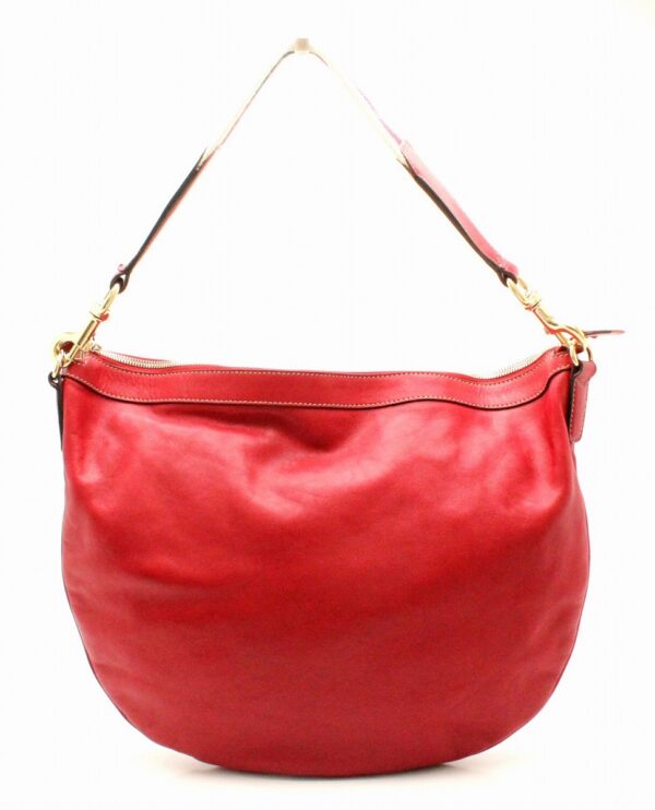 11550372 Gucci GG Shoulder Bag Leather Red