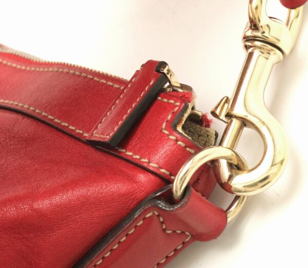 11550372 6 Gucci GG Shoulder Bag Leather Red