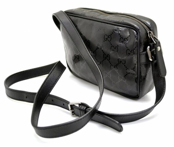 11550913 1 Gucci Implement Shoulder Bag Crossbody Pochette Leather Black