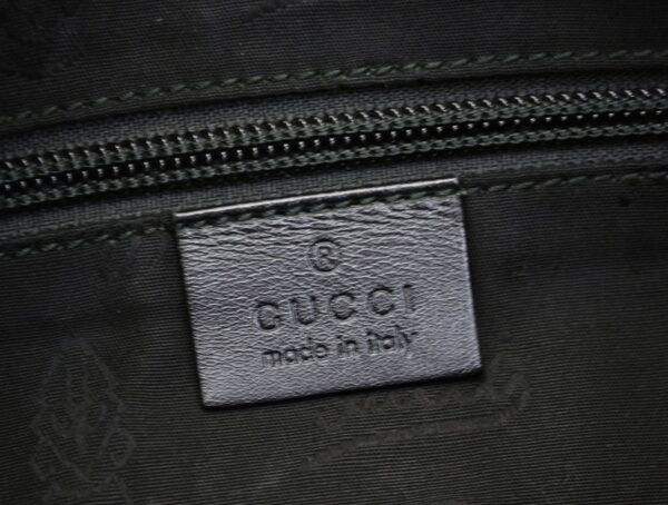 11550913 7 Gucci Implement Shoulder Bag Crossbody Pochette Leather Black