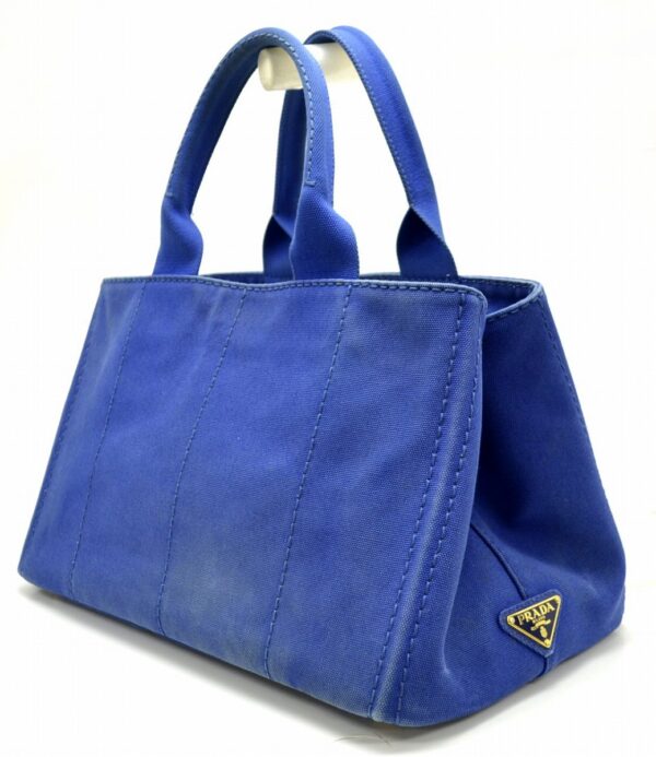 11551024 1 Prada Canapa 2way Tote Handbag Blue