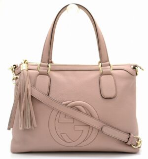 11551090 Gucci Three Little Pigs Gg Supreme Rucksack Brown Beige