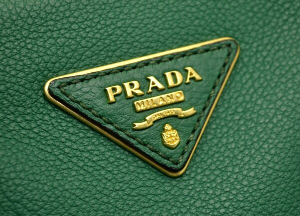 11560636 8 Prada Mango Leather 2way Shoulder Handbag Green