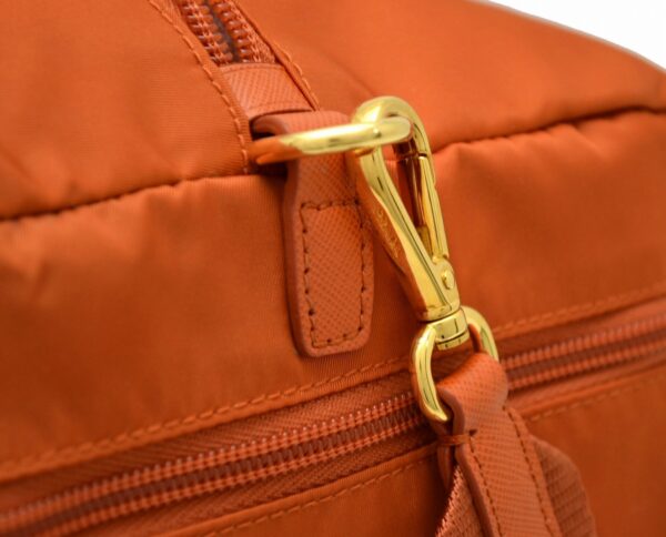 11560657 4 Prada Nylon Mini Shoulder Bag Orange