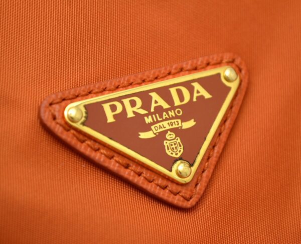 11560657 6 Prada Nylon Mini Shoulder Bag Orange