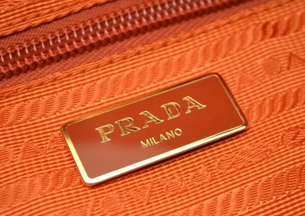 11560657 7 Prada Nylon Mini Shoulder Bag Orange