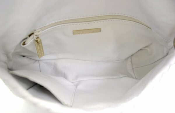 11561304 4 Bottega Veneta Intrecciato Shoulder Bag White