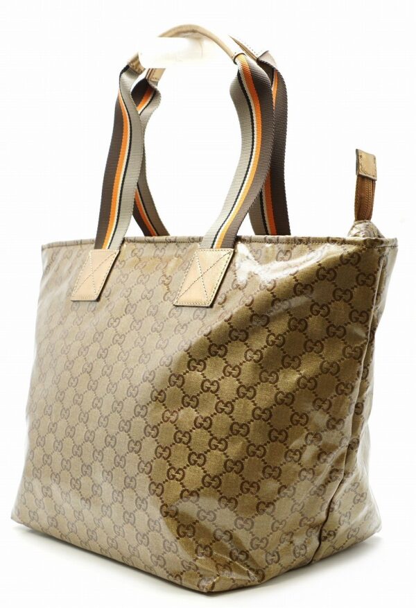 11570527 1 Gucci Crystal GG Tote Bag Leather