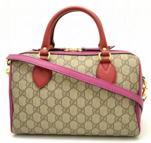 11571116 Louis Vuitton Lucille PM Handbag Monogram Red