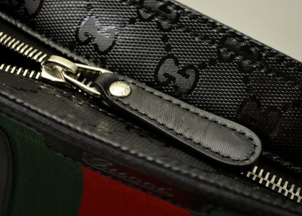 11571134 5 Gucci Implement Shoulder Bag Leather Black