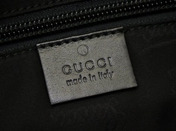 11571134 8 Gucci Implement Shoulder Bag Leather Black