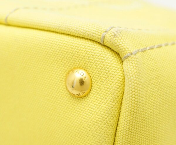 11571381 2 Prada Canapa Tote Handbag Yellow