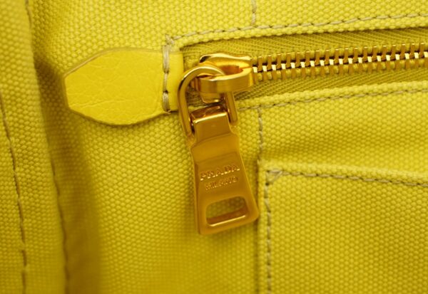 11571381 5 Prada Canapa Tote Handbag Yellow