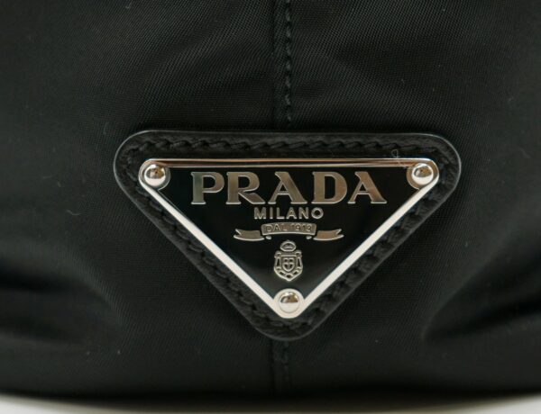 11571530 7 Prada Nylon Shoulder Tote Handbag Black