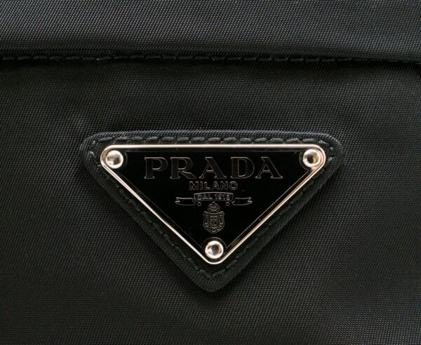 11571536 8 Prada Nylon Waist Body Bag Black