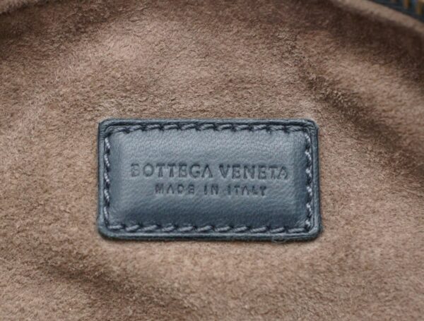 11580479 8 Bottega Veneta Intrecciato Handbag Navy