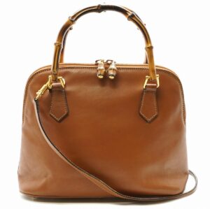 11580550 Chloe Faye 2Way Shoulder Bag Leather Brown