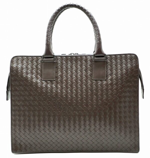 11580890 Bottega Veneta Intrecciato Briefcase Brown